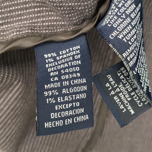 𝅺Jones New York Women’s Signature Fitted Pinstriped Jacket Medium - Picture 9 of 11